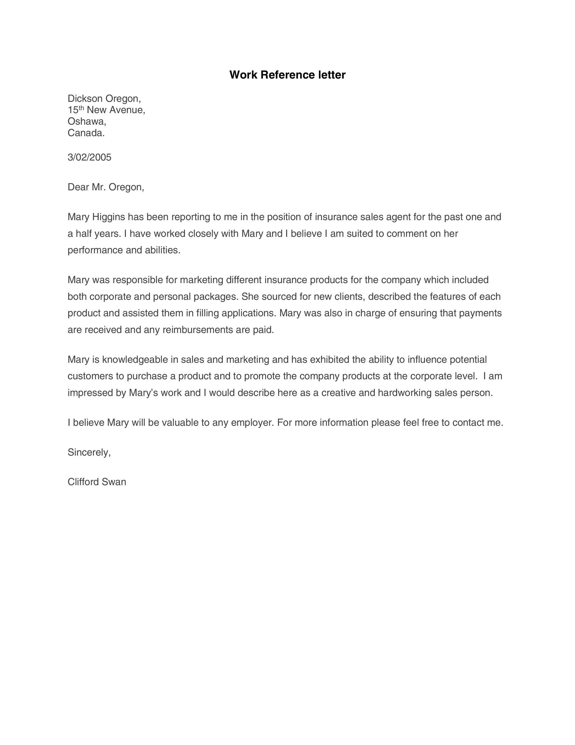 A Comprehensive Guide to Crafting Your Personal Reference Letter Template