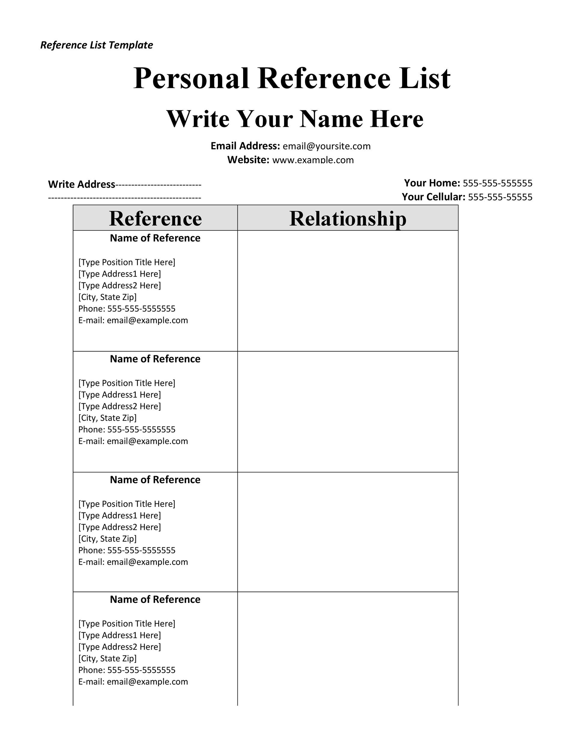 Ultimate Guide to Academic Writing: Get Your References Template Free Download