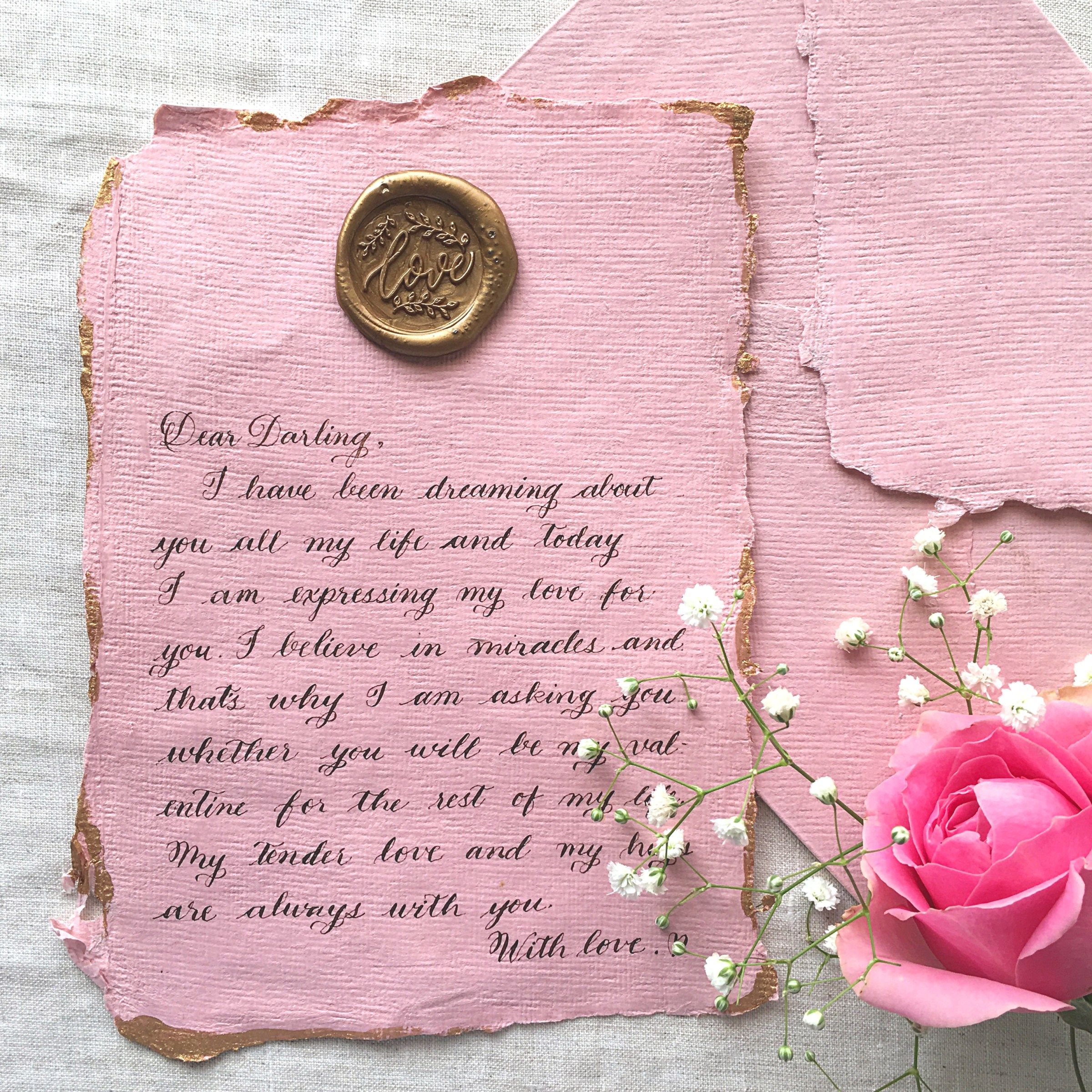 Captivating Romantic Letter Designs: Elevate Your Love Letters with Style