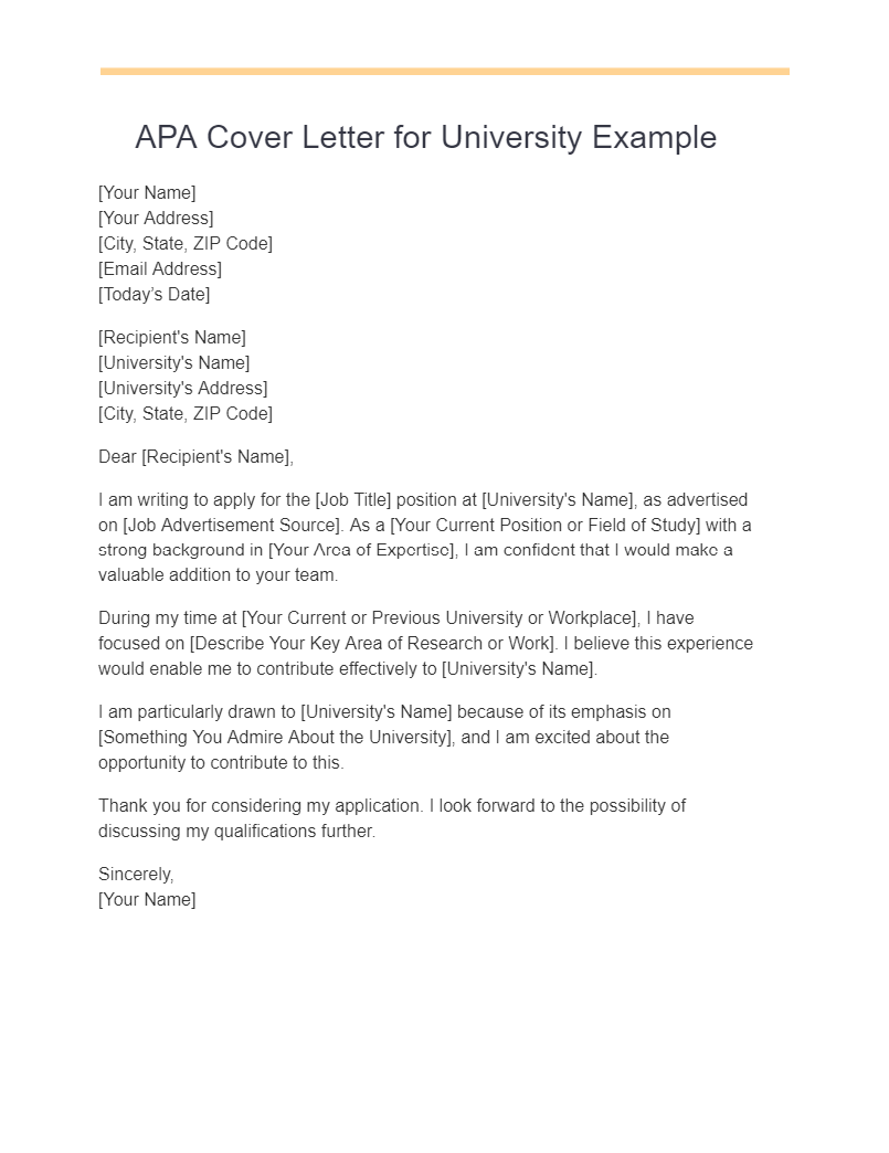 Mastering Your Job Application: A Comprehensive Guide to Sample Cover Letter APA