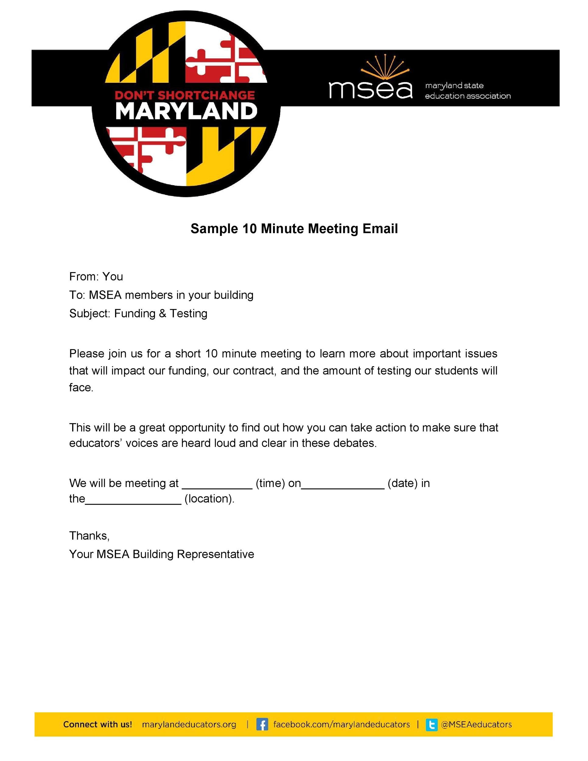 sample letter for meeting request