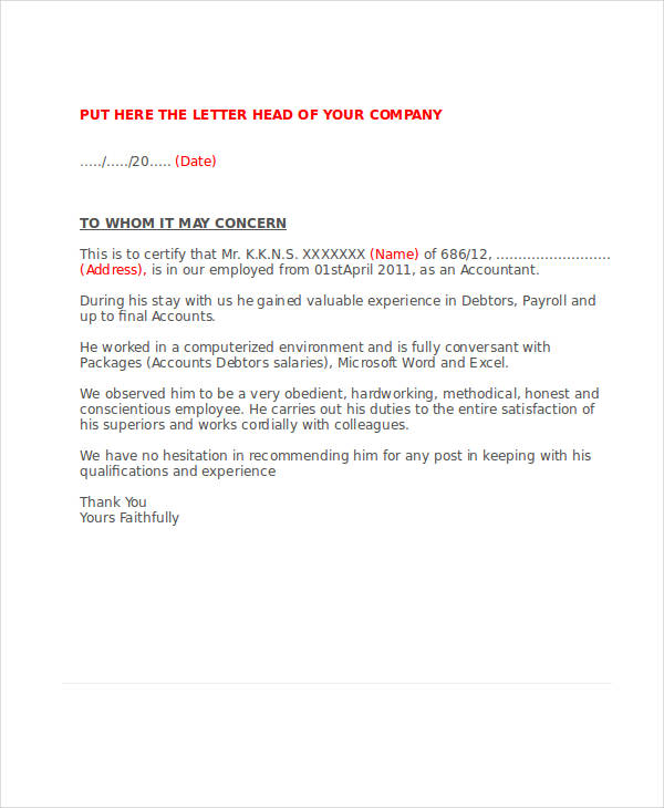 Essential Guide to Creating a Professional Service Letter Template