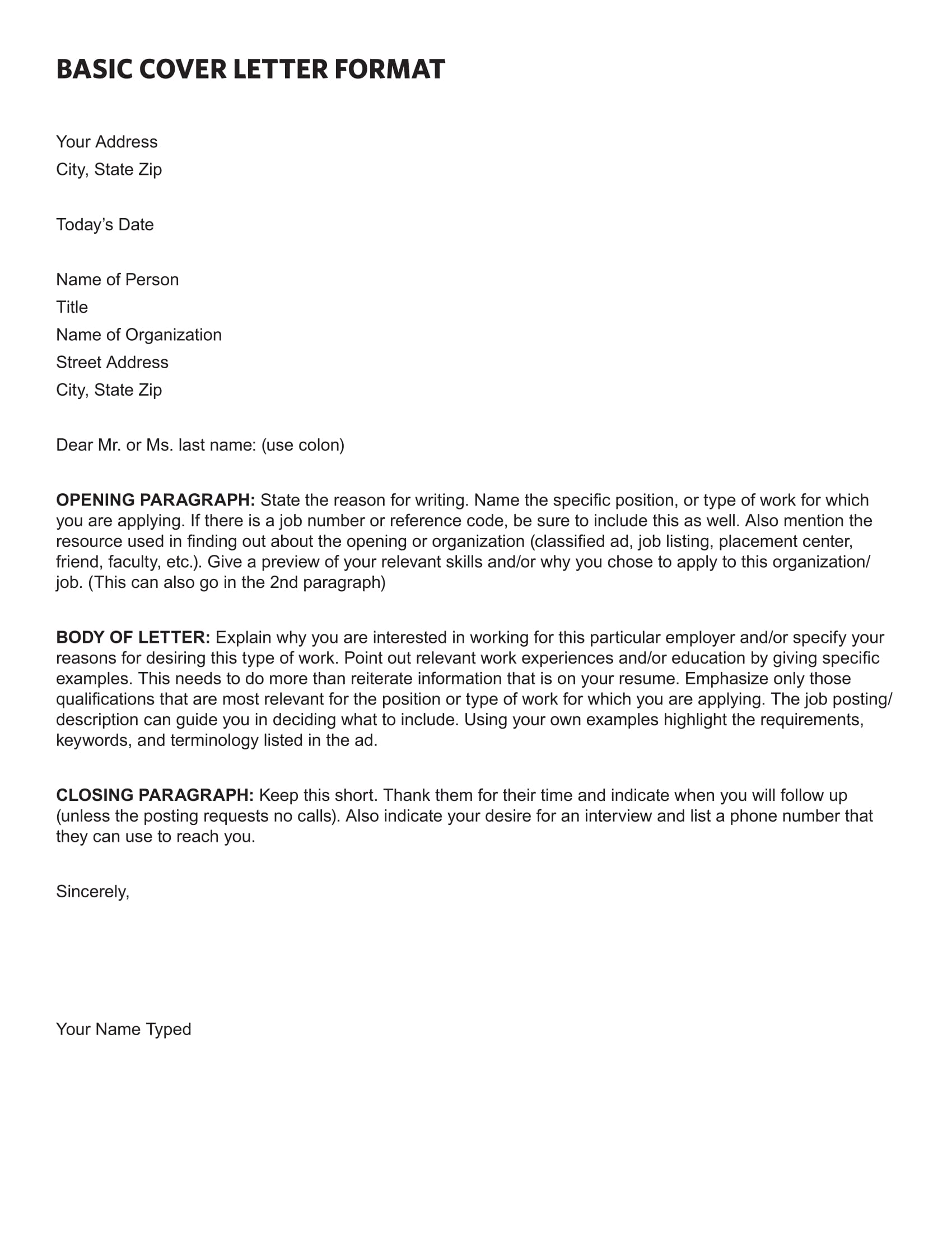 Mastering the Simple Cover Letter Format: A Step-by-Step Guide