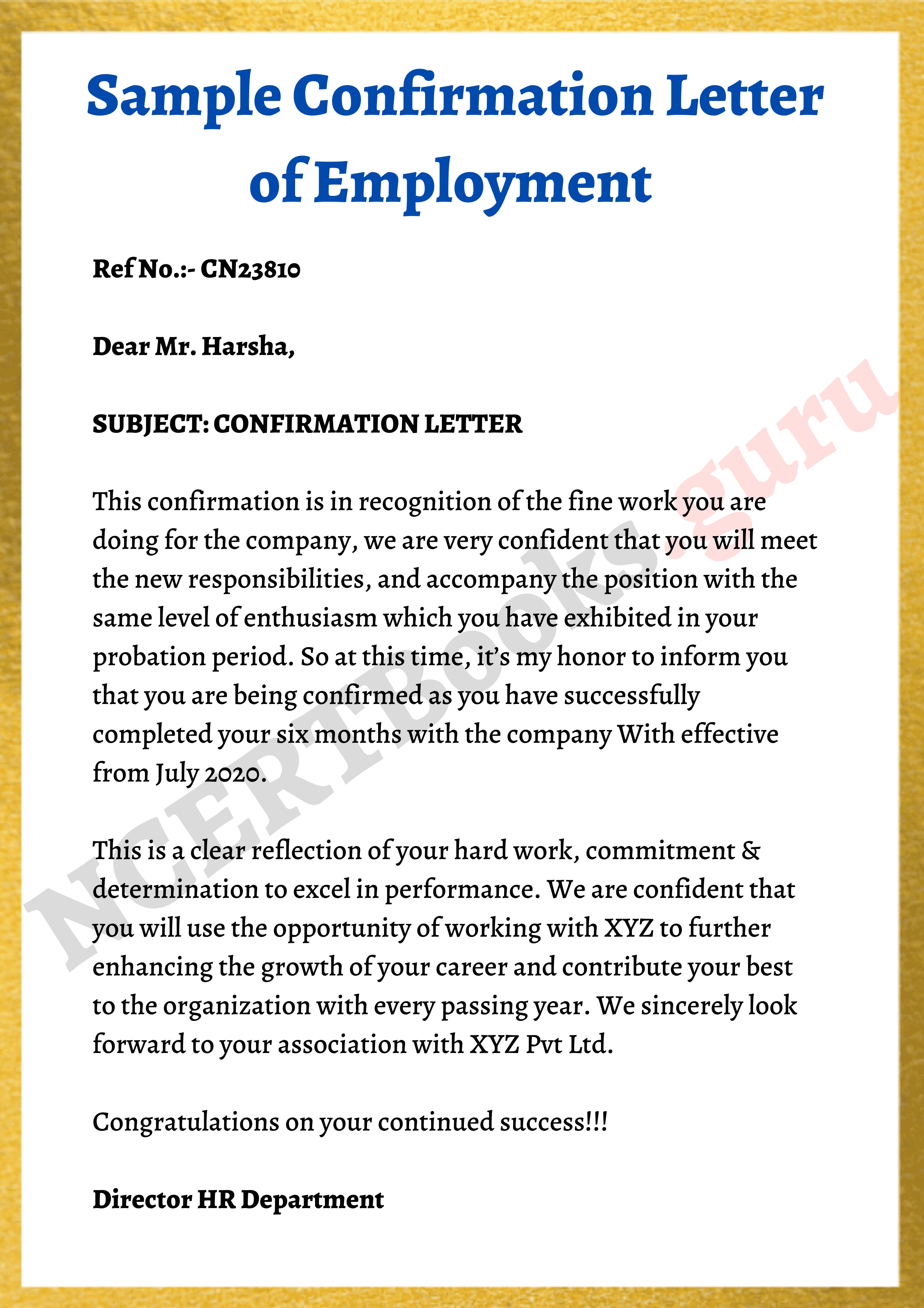 Understanding the Staff Confirmation Letter: A Guide for Employers and Employees