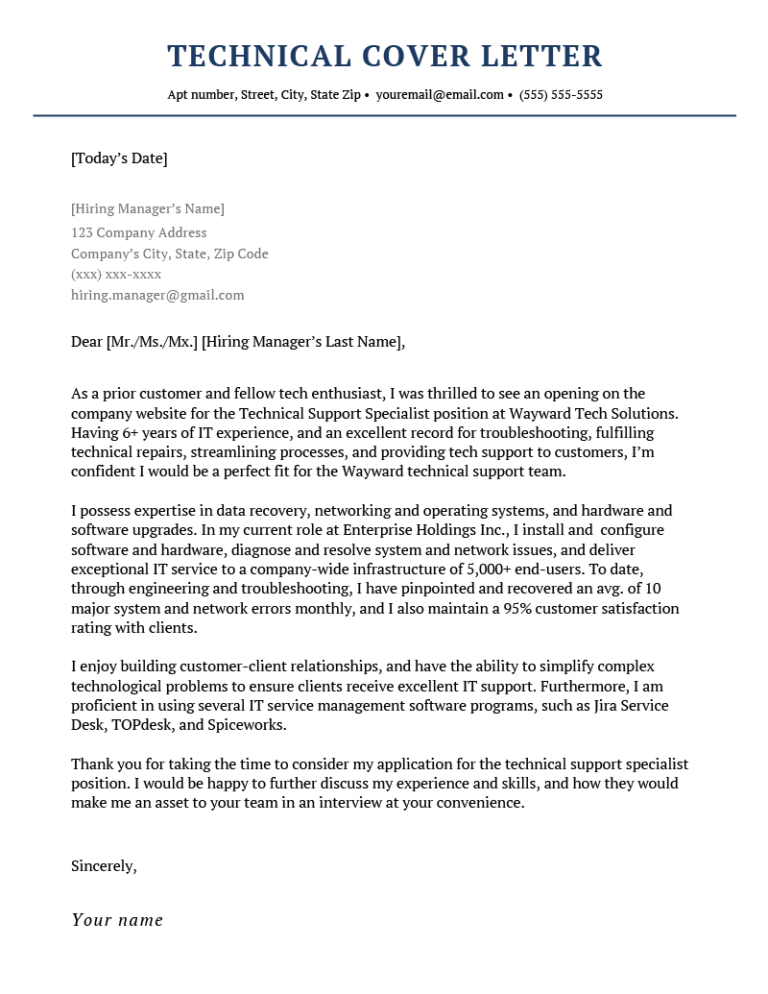 Mastering the Technical Job Application Letter: Tips and Best Practices for Success