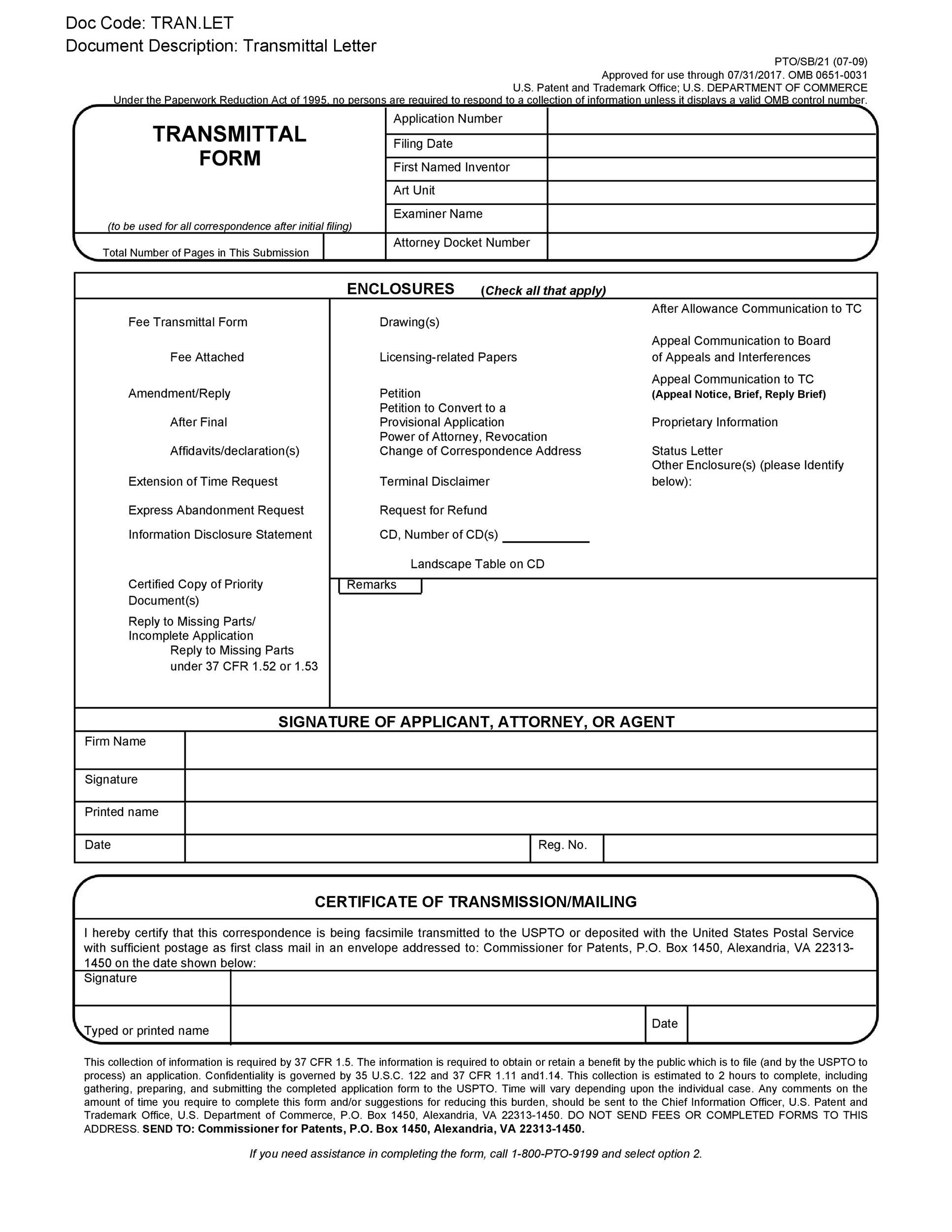Essential Guide to Using a Transmittal Form Template Word for Efficient Document Submission
