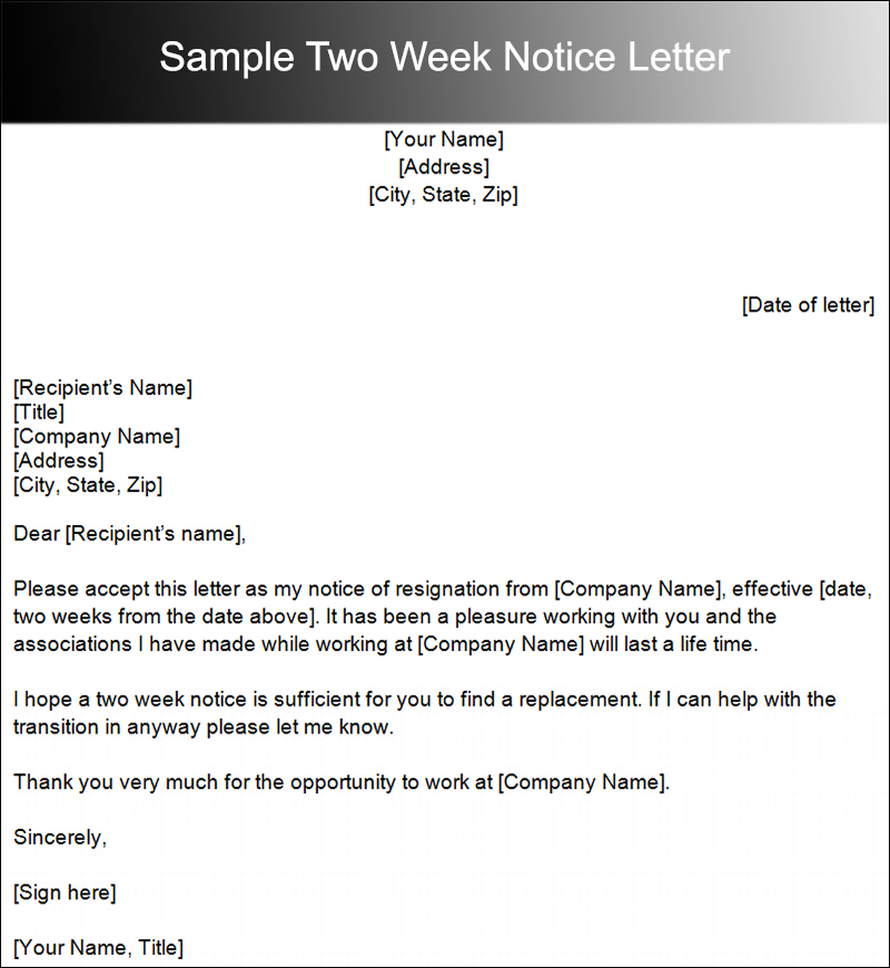 Essential Guide to Two Weeks Notice Format: Crafting Your Resignation Letter