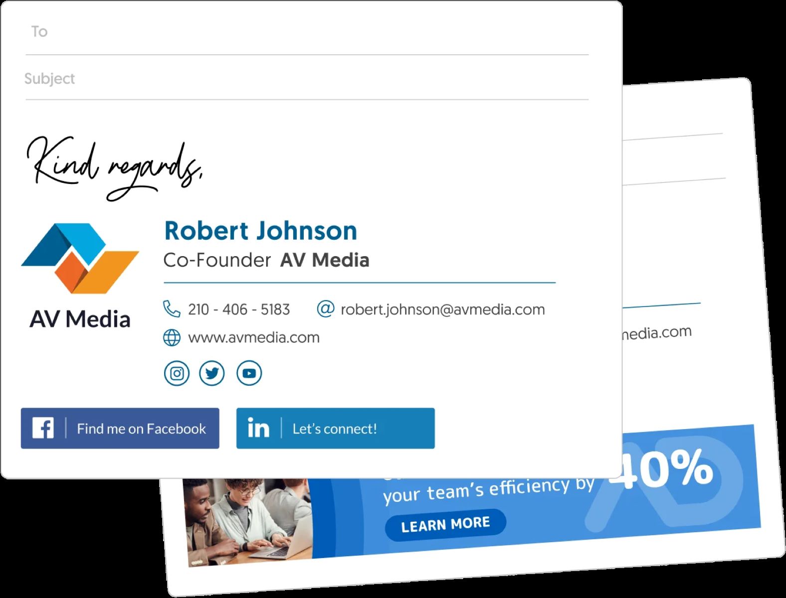 what is an email signature